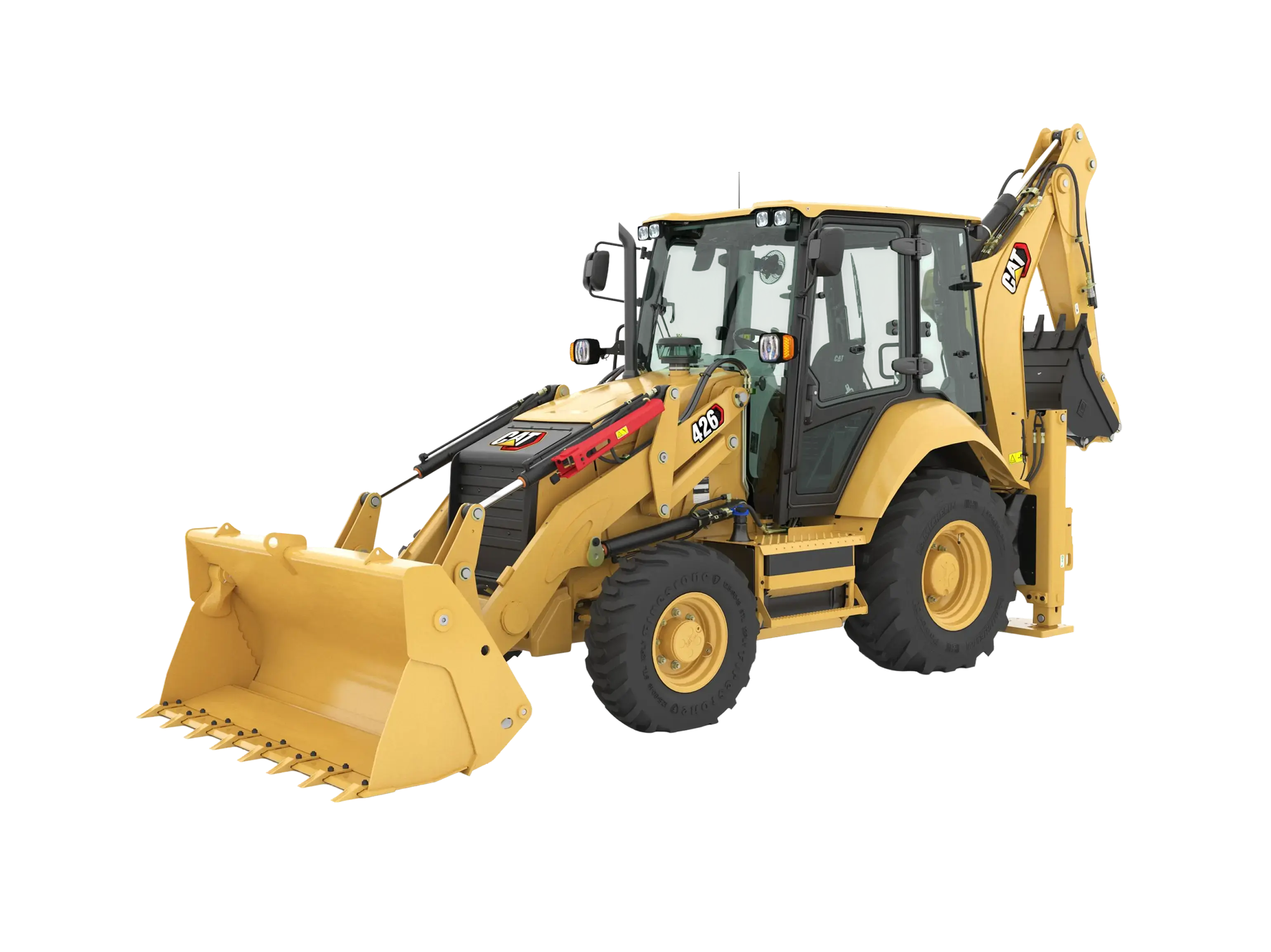 Backhoe loader plant machinery ready for a free SellAnyVans valuation